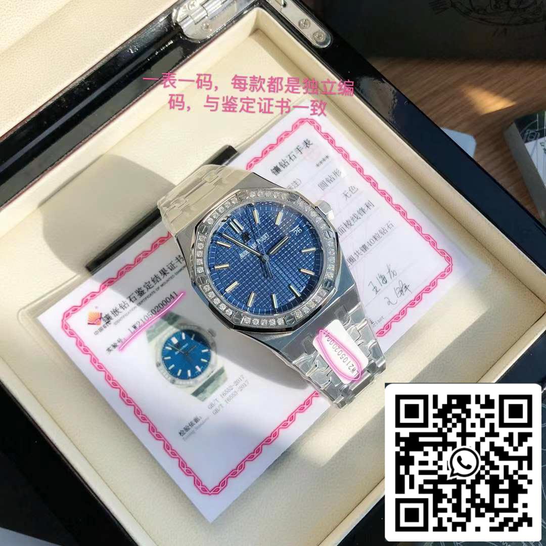 Audemars Piguet Royal Oak 15451ST.ZZ.1256ST.03 Movimento Suíço Original