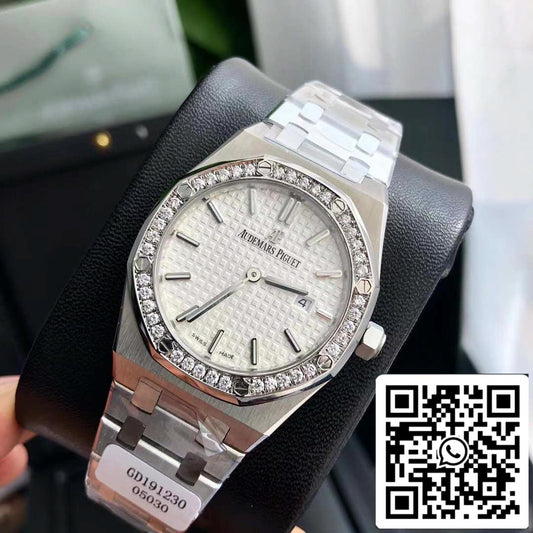 أوديمار بيجيه رويال أوك 67651ST.ZZ.1261ST.01 إطار ماسي حركة سويسرية أصلية