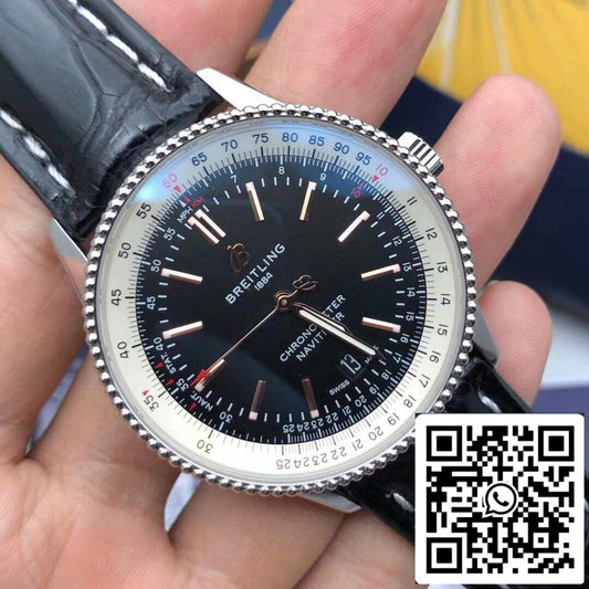 بريتلينغ نافيتايمر أوتوماتيك 41 A17326241B1P1 أفضل إصدار 1:1 - حركة سويسرية أصلية