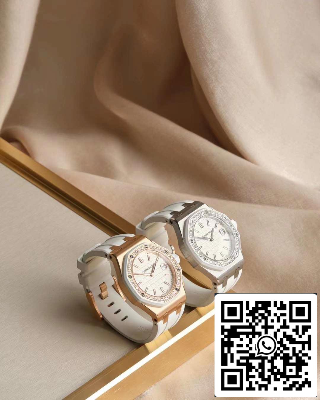 أوديمار بيجيه رويال أوك أوفشور 67540OK.ZZ.A010CA.01 - مرصعة بـ 32 ماسة