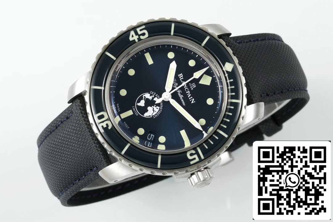 Blancpain Fifty Fathoms Ocean Commitment III 5008 11B40 NAOA 1:1 Best Edition ZF Factory