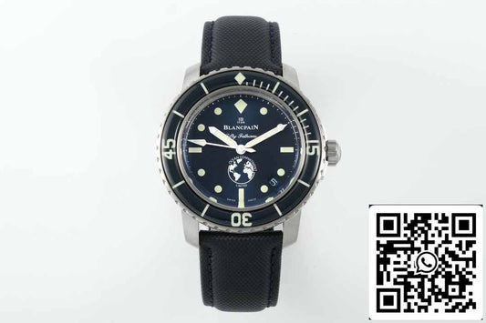 ساعة بلانكبان فيفتي فاذومز أوشن كوميتمنت III 5008 11B40 NAOA 1:1 بيست إيديشن من إنتاج ZF Factory
