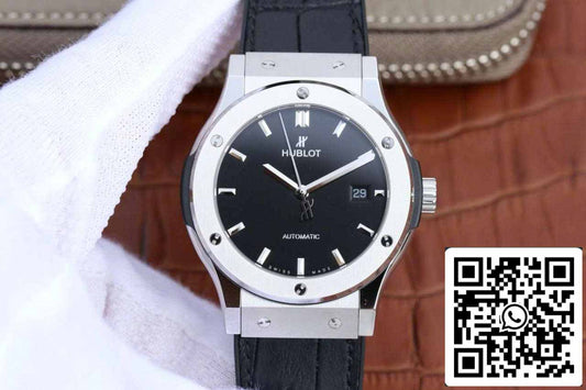 ساعة هوبلو كلاسيك فيوجن 542.NX.1171.RX 1:1 بيست إيديشن JJ فاكتوري بمينا سوداء