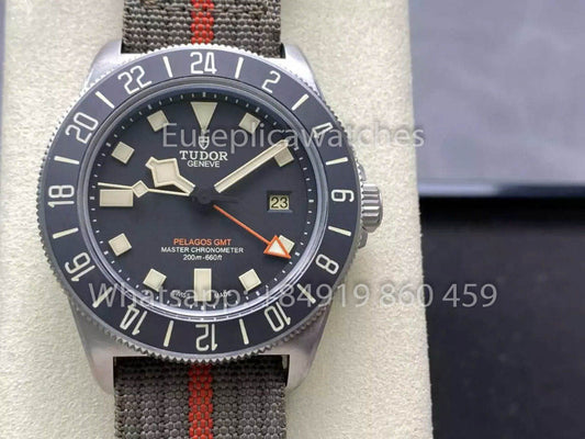 ساعة Tudor Pelagos FXD GMT Titanium M2542G247NU M+ Factory 1:1 Best Clone Black
