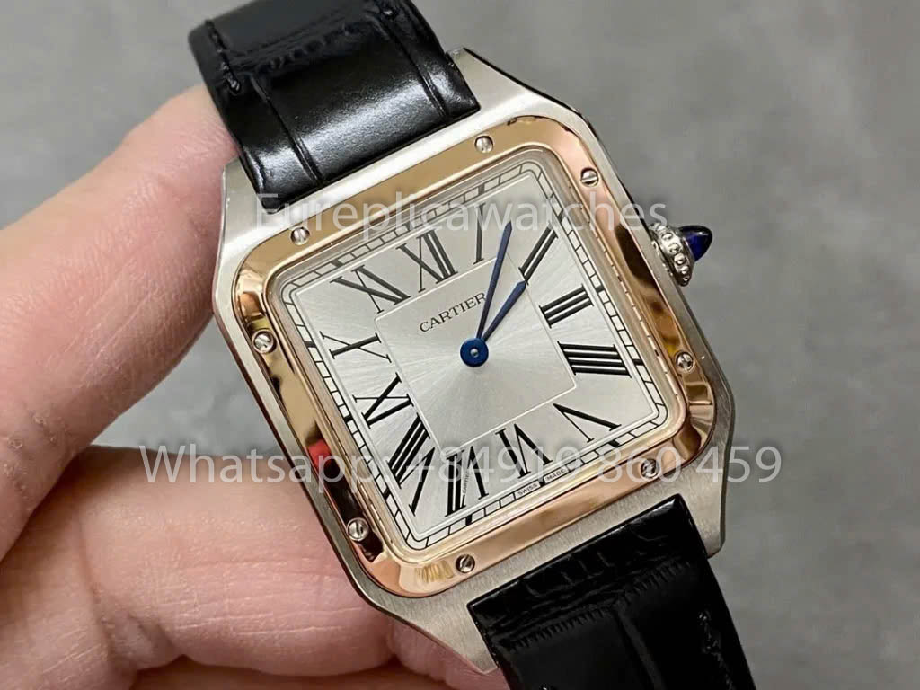 Cartier Santos-Dumont WGSA0021 1:1 Best Clone F1 Factory Gold and Silver