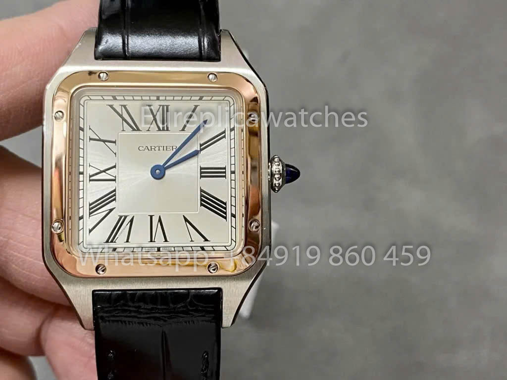 Cartier Santos-Dumont WGSA0021 1:1 Best Clone F1 Factory Gold and Silver
