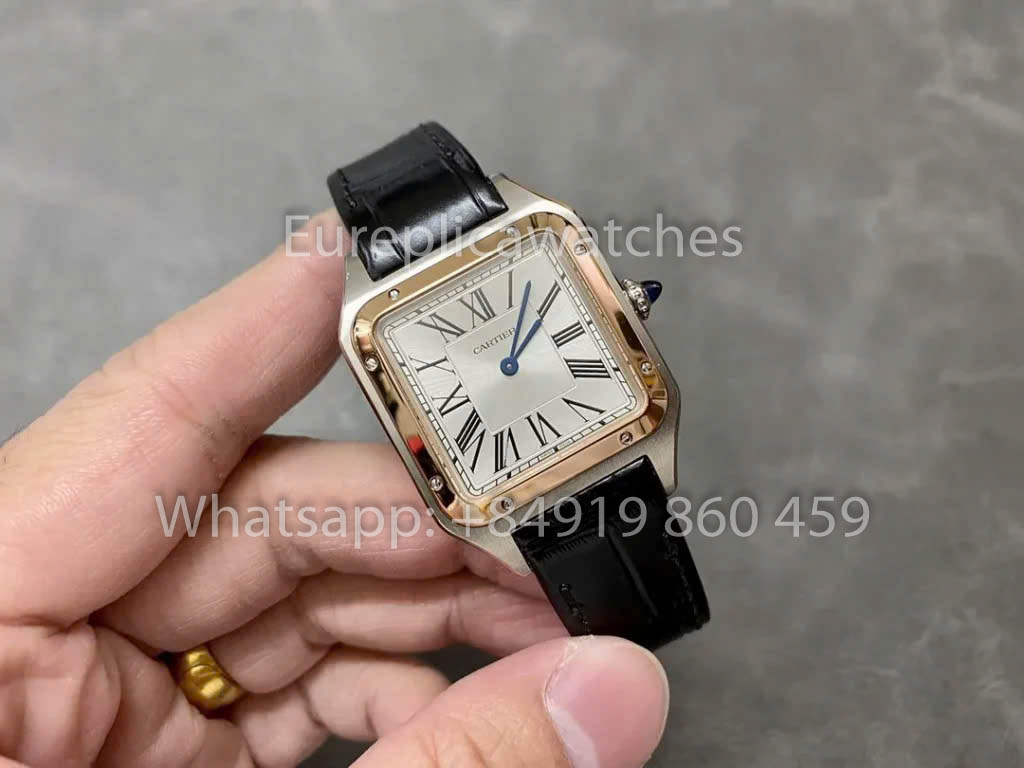 Cartier Santos-Dumont WGSA0021 1:1 Best Clone F1 Factory Gold and Silver