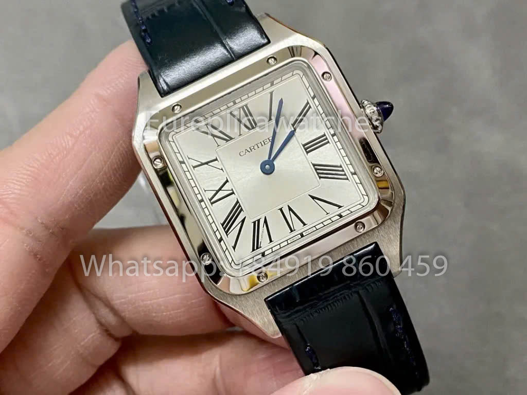 Cartier Santos-Dumont WGSA0032 1:1 Best Clone F1 Factory Silver Case