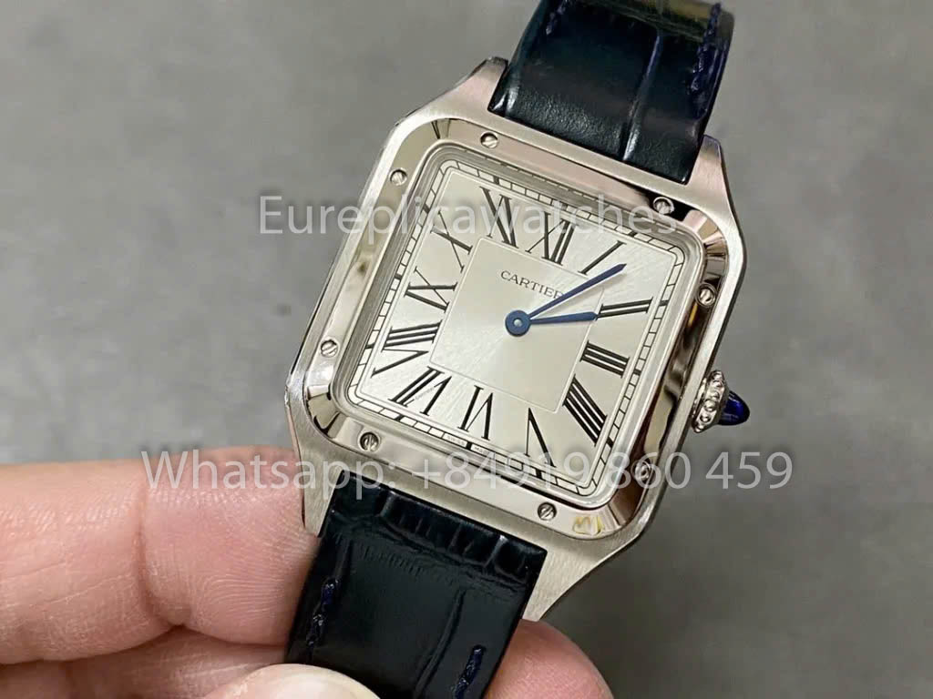 Cartier Santos-Dumont WGSA0032 1:1 Best Clone F1 Factory Silver Case