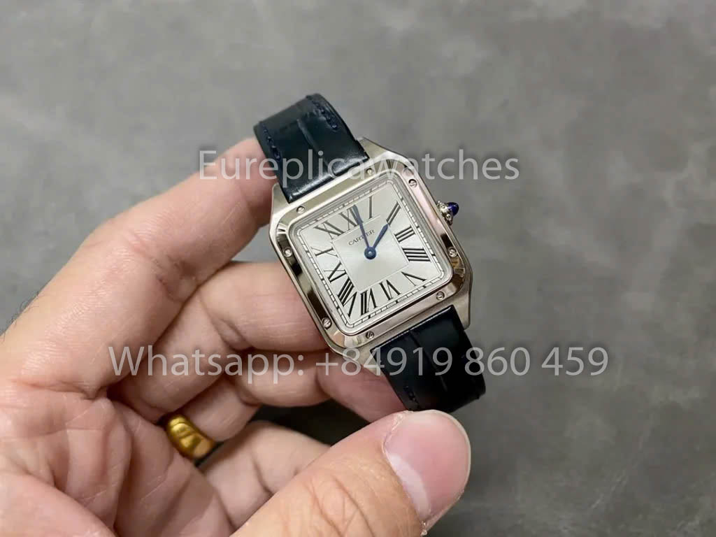 Cartier Santos-Dumont WGSA0032 1:1 Best Clone F1 Factory Silver Case